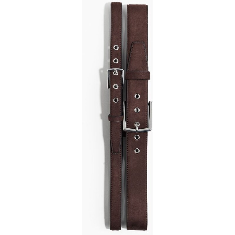 H&M - Dvojitý pásek - hnědá 109418811