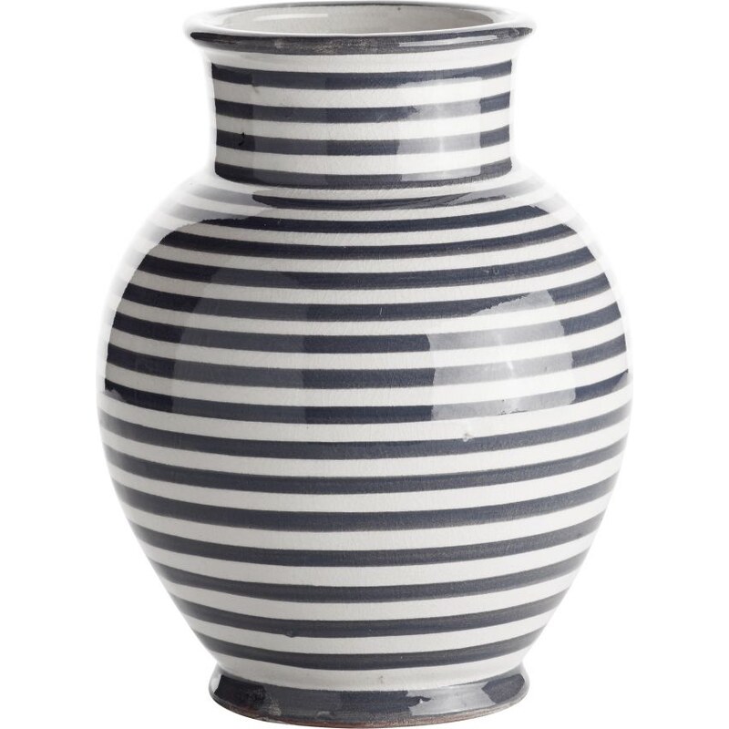 Keramická váza Striped Grey
