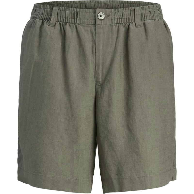 JACK & JONES Chino kalhoty JPSTBill JJLawrence olivová