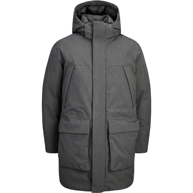 Jack & Jones Premium Přechodová parka JPRMoon tmavě šedá
