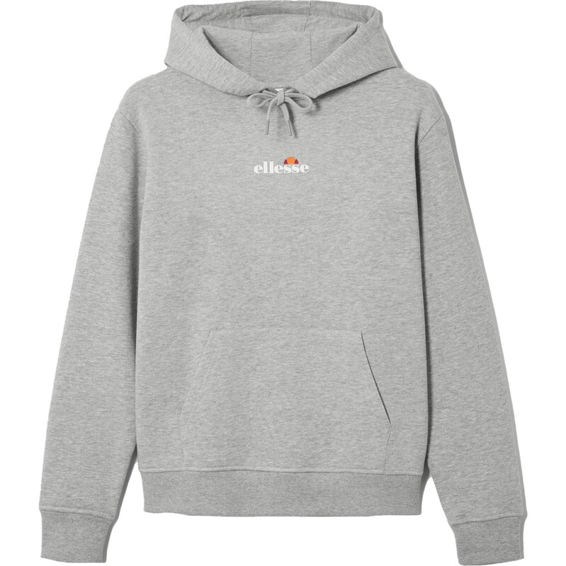 ELLESSE Mikina Pershuta 2 světle šedá / červená třešeň / bílá