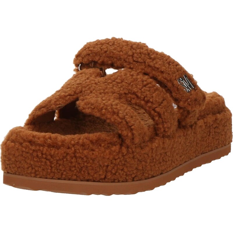 STEVE MADDEN Pantofle Bigmissile hnědá 109420304