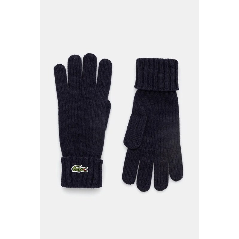 Lacoste Vlněné rukavice Lacoste