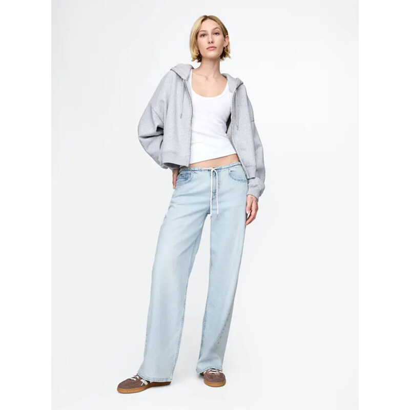 Džíny pro ženy GAP 90s Loose Mid Rise 739965-00