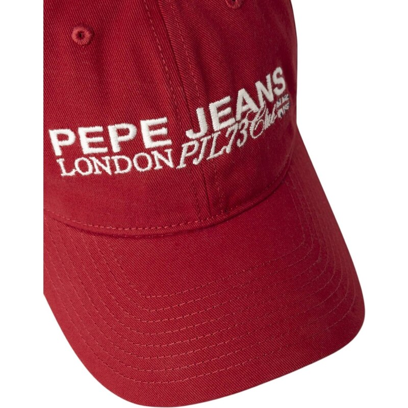 Pepe Jeans pánská červená kšiltovka