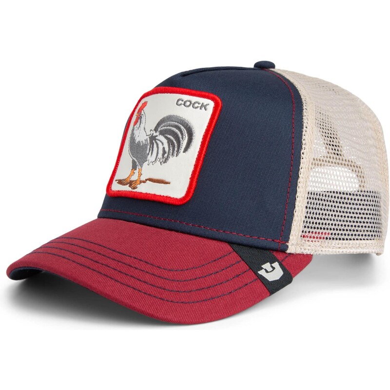 GOORIN Bros. Kšiltovka Rooster béžová / námořnická modř /