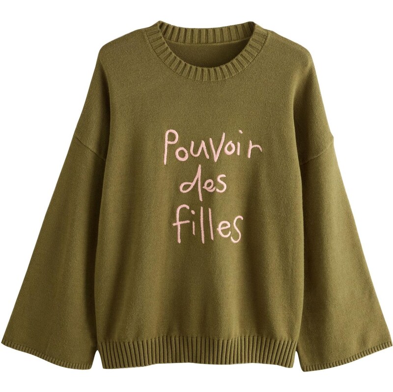 Rockett St George Svetr Pouvoir Des Filles olivová / pudrová 109427710