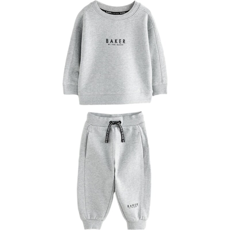Baker by Ted Baker Joggingová souprava šedý melír / černá 109428255