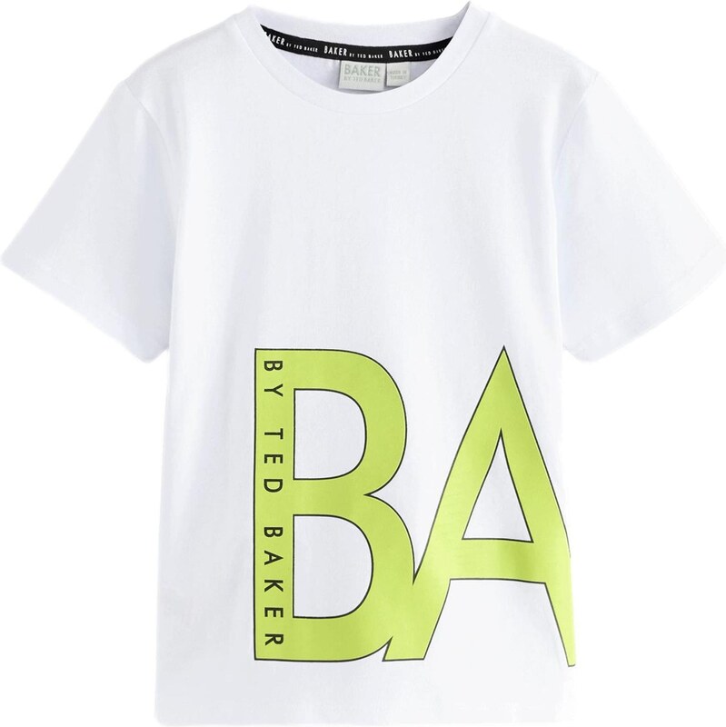 Baker by Ted Baker Tričko trávově zelená / černá / bílá 109428266