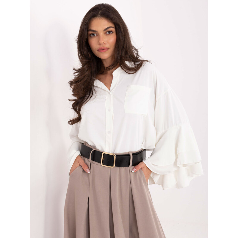 RUE PARIS Shirt-MI-KS-3173.49-ecru