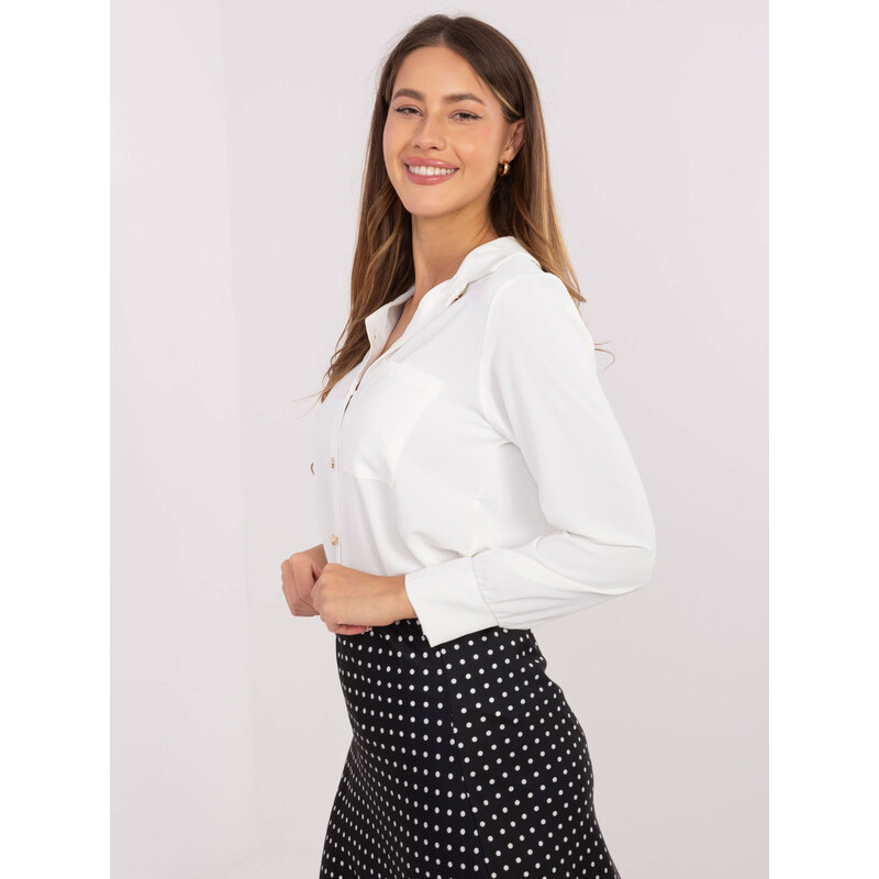 Italy Moda Shirt-MI-KS-4210.53-ecru