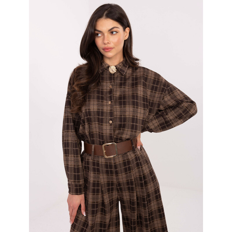 Italy Moda Shirt-IT-KS-21638.02-brown