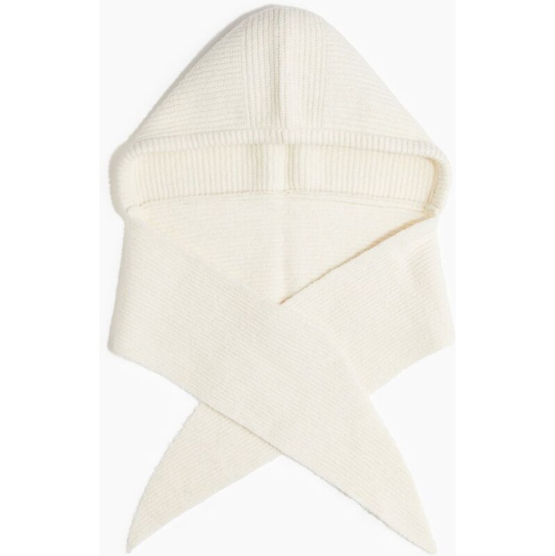 H&M - Šálas kapucí - bílá 109429434