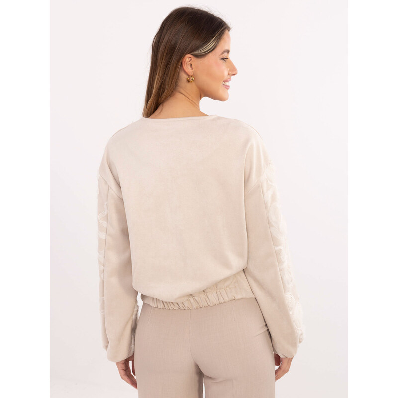 RUE PARIS Jacket-IT-KR-5776.66-light beige