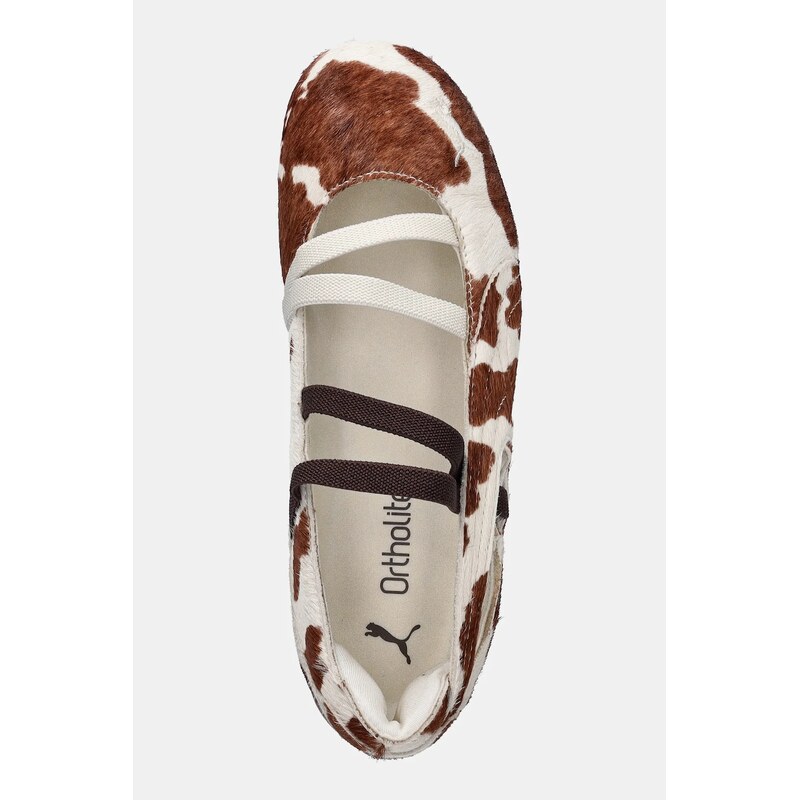 Kožené baleríny Puma Speedcat Ballet Cow Wns