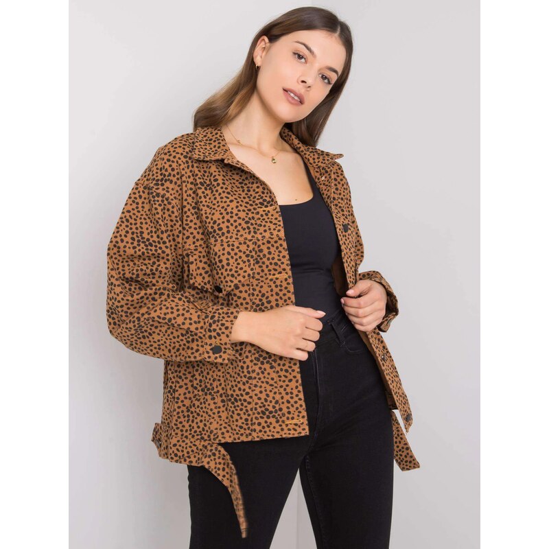 FPrice EM KR VJ3608 bunda.07 světle hnědá 113450419