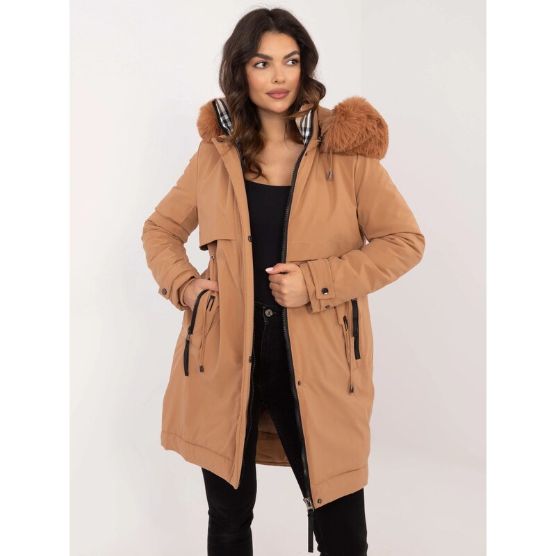 Bunda SK KR HH model 20590059 camel - FPrice