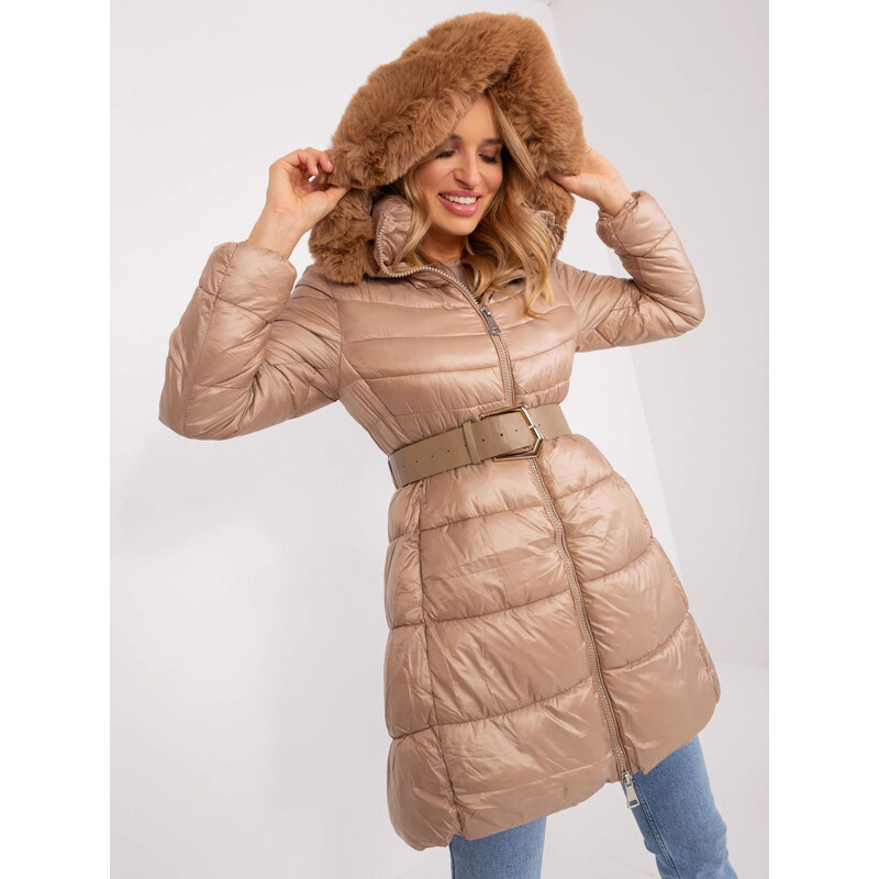 Dámská bunda NM KR TR8173.96P světle hnědá - FPrice 113454354