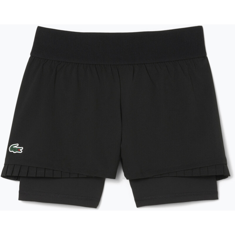 Dámské tenisové šortky Lacoste GF8598 black/black