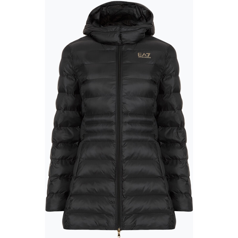 Dámská bunda EA7 Emporio Armani Train Core Eco Down Caban black