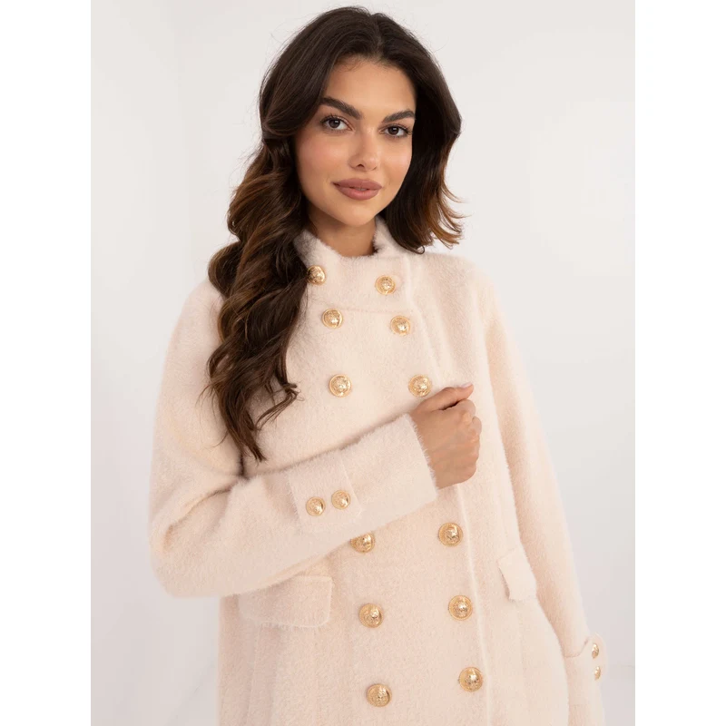 FPrice Kabát MBM PL 4033.13X světle béžový
