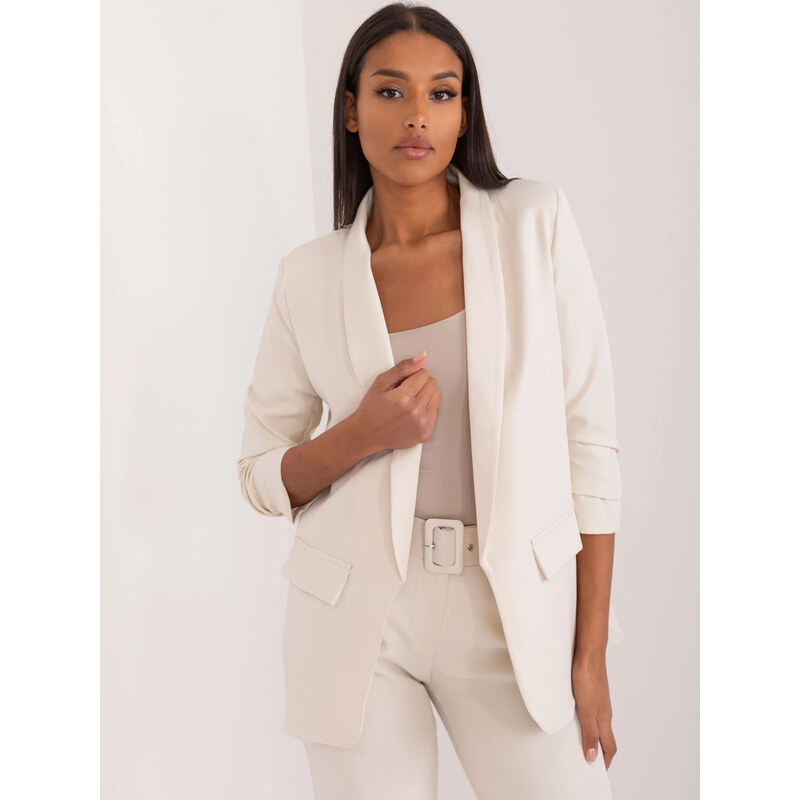Dámské sako TW ZT BI 24155a.01X Světle béžová - FPrice 113457021