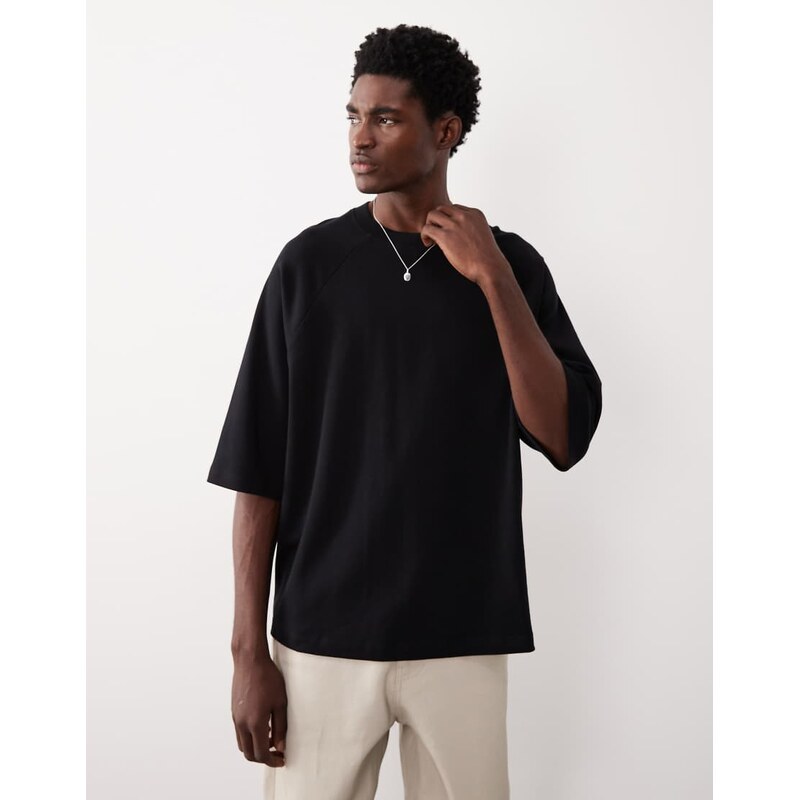 ASOS COLLECTIVE super oversized interlock raglan t-shirt in