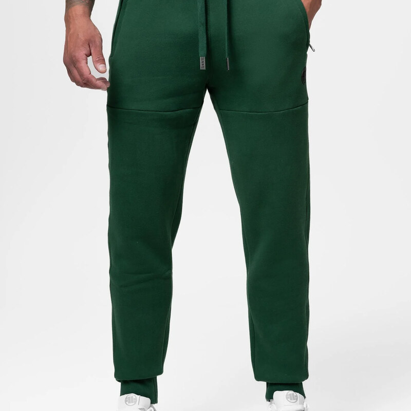 Pánské tepláky Pitbull Small Logo HD Track hunter green