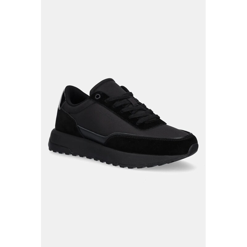 Sneakers boty Calvin Klein LOW TOP LACE UP REPREVE MIX