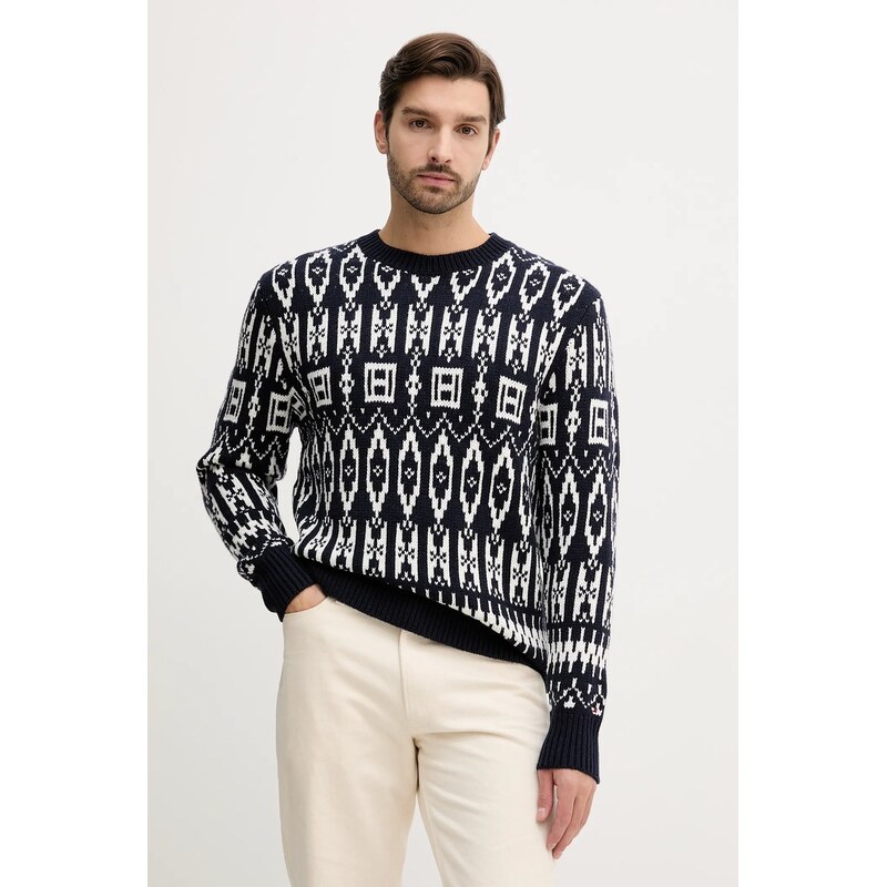 Tommy Hilfiger Svetr s příměsí vlny Tommy Hilfiger
