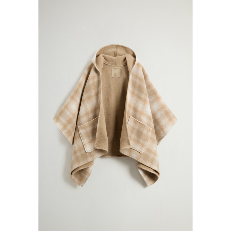 PONČO WOOLRICH HOMBRE WOOL BLEND CAPE 109438955