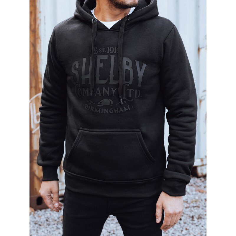 DStreet Černá mMikina s kapucí Shelby