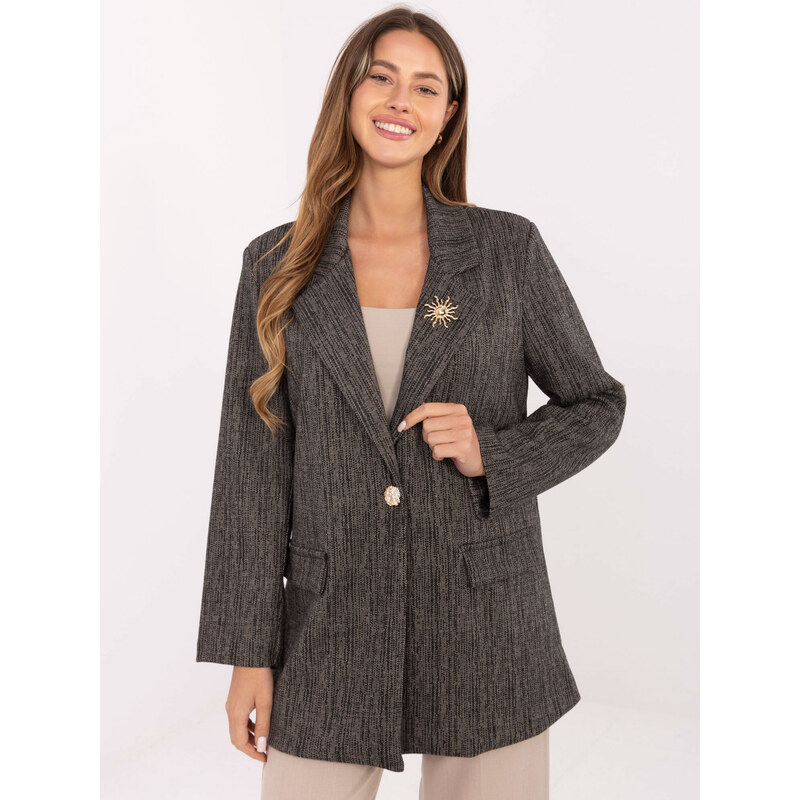 MODA ITALY Blazer-IT-MA-FL8315.02P-dark grey 109441450