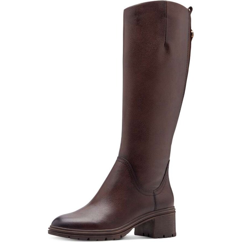 RIEKER Dámské kozačky TAMARIS 25629-45-304 hnědá