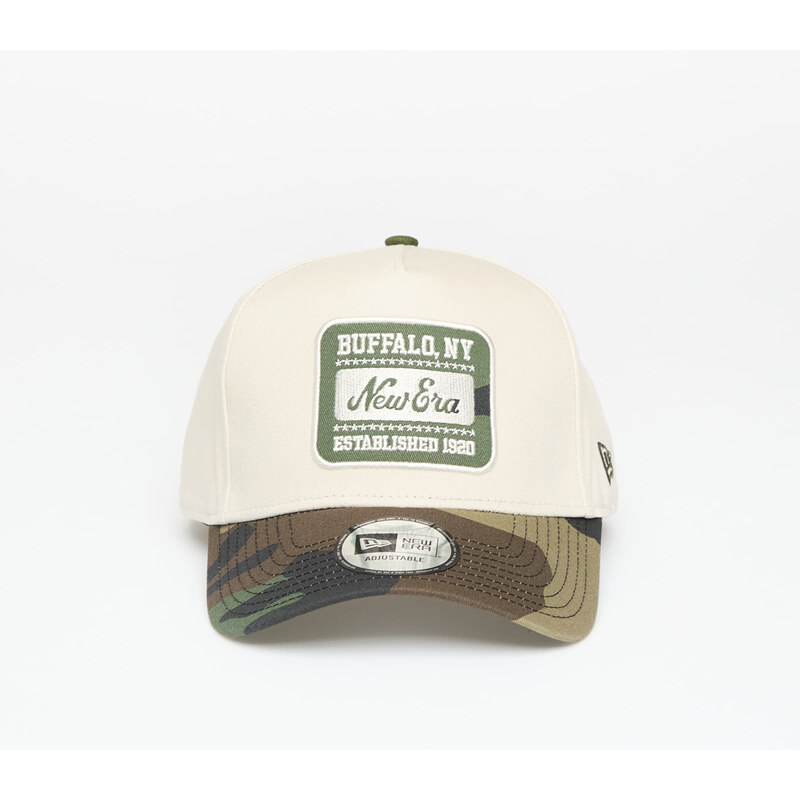 Kšiltovka New Era Camo Patch 9FORTY E-Frame Adjustable Cap Cream