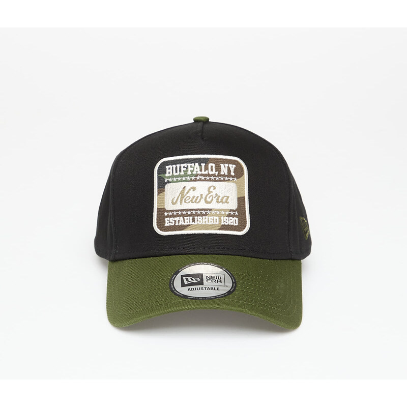 Kšiltovka New Era Camo Patch Black 9FORTY E-Frame Adjustable Cap