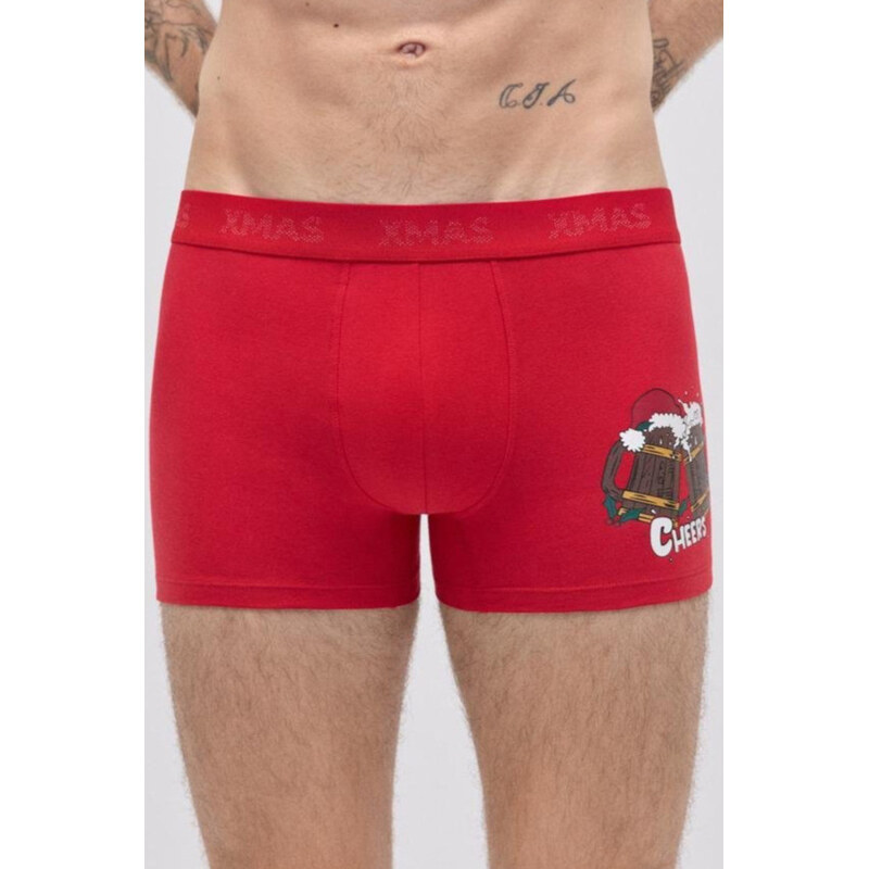 Ysabel Mora PÁNSKÉ VÁNOČNÍ BOXERKY 20435