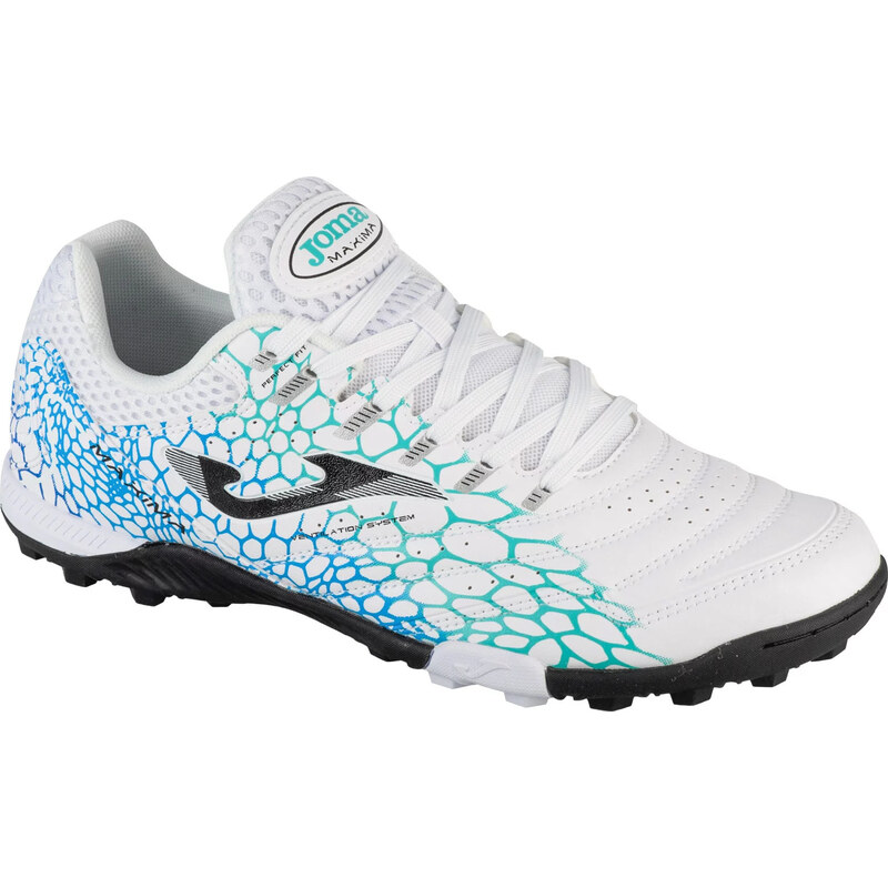 Bílo-modré pánské turfy Joma Maxima 2532 TF Bílá 109448068