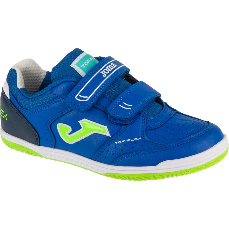 Modré chlapecké sálové tenisky Joma Top Flex Jr 2504 IN Modrá
