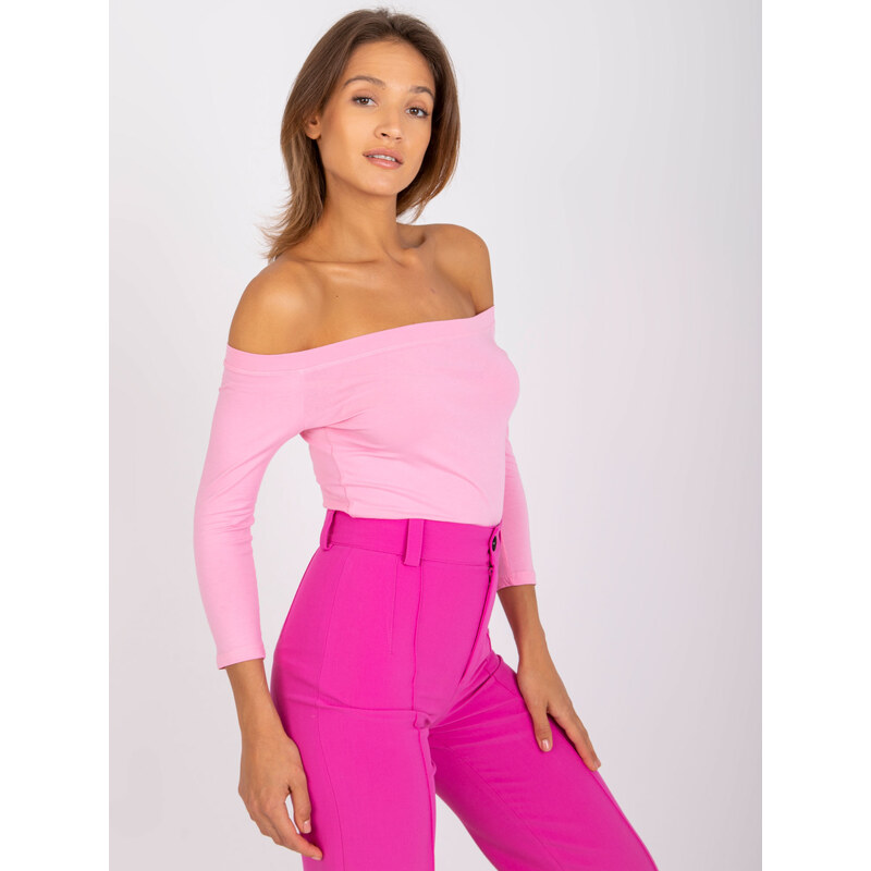 BASIC Feel Good Blouse-RV-BZ-4692.67-pink 106672684