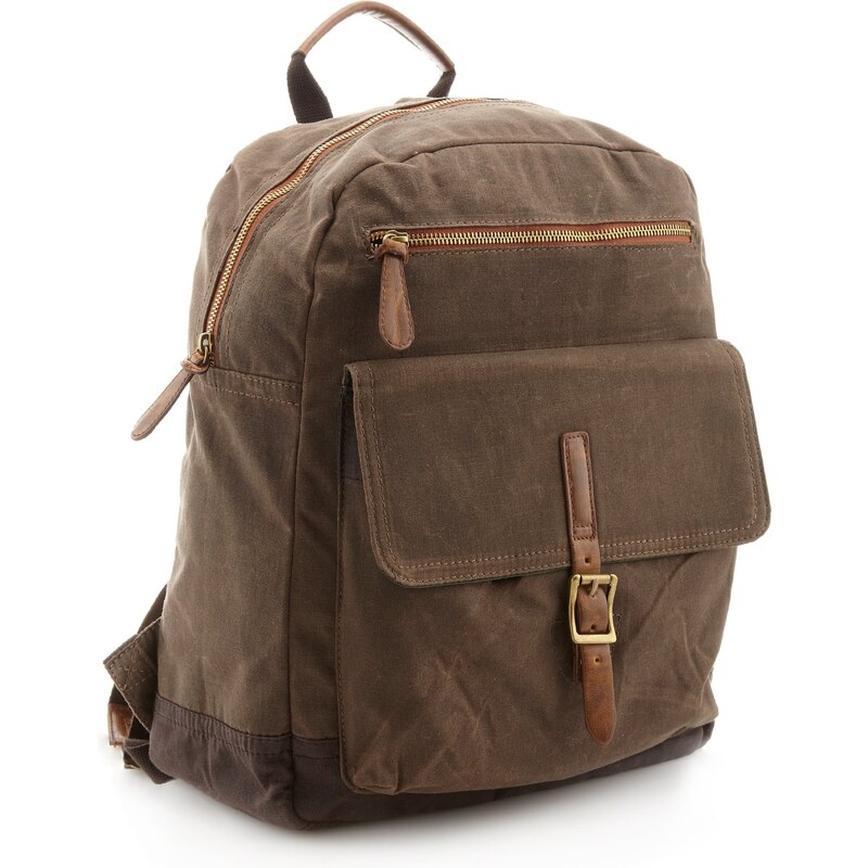 Marks and Spencer Pure Cotton Waxed Rucksack