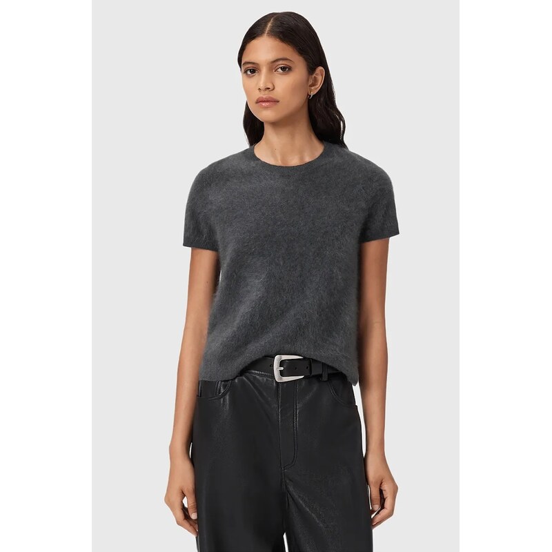 Kašmírové tričko AllSaints REBEL TEE 110536407