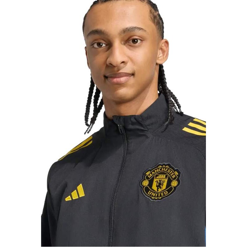 Pánská prezentační bunda Adidas Manchester United 25/26 Competition černá