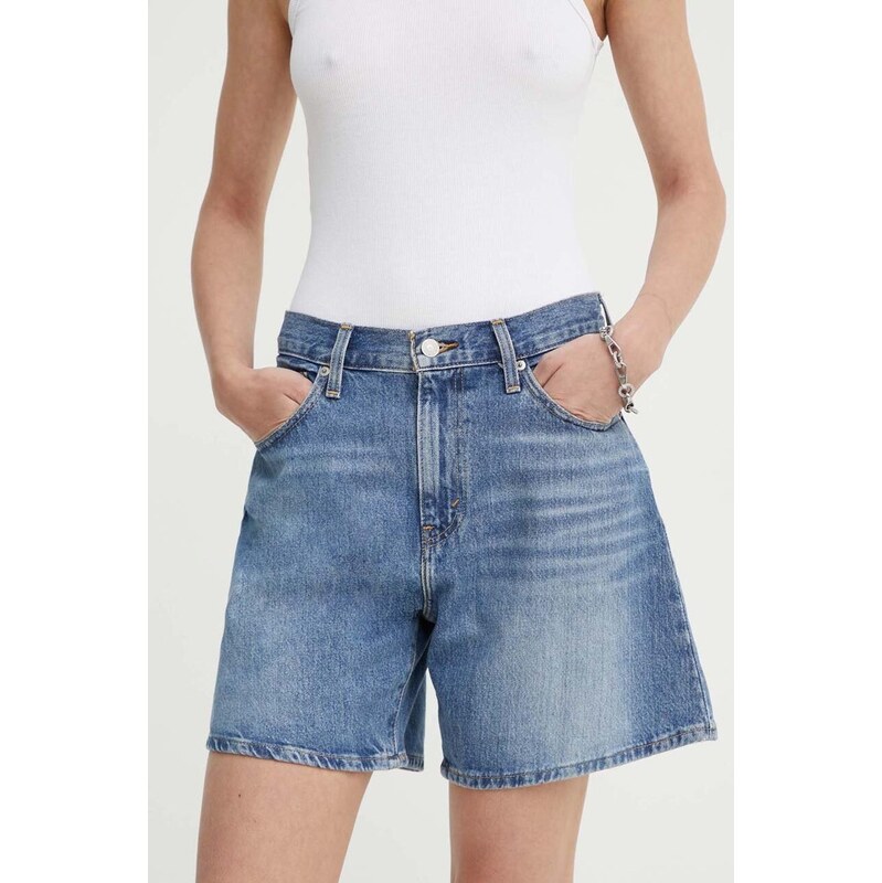 Levi's šortky dámské džínové HIGH BAGGY SHORT