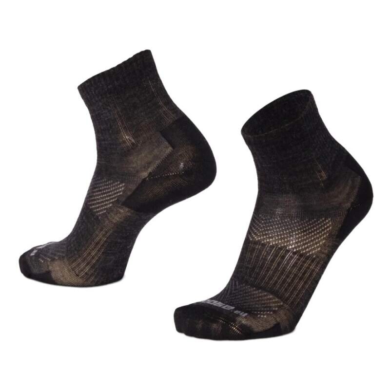 ORLIK ONE jednobarevné kotníkové merino ponožky Moose 109451008