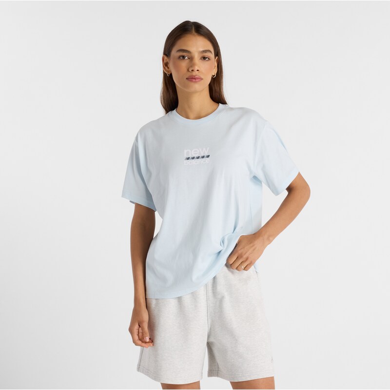 Dámské tričko New Balance WT51541IB – modré