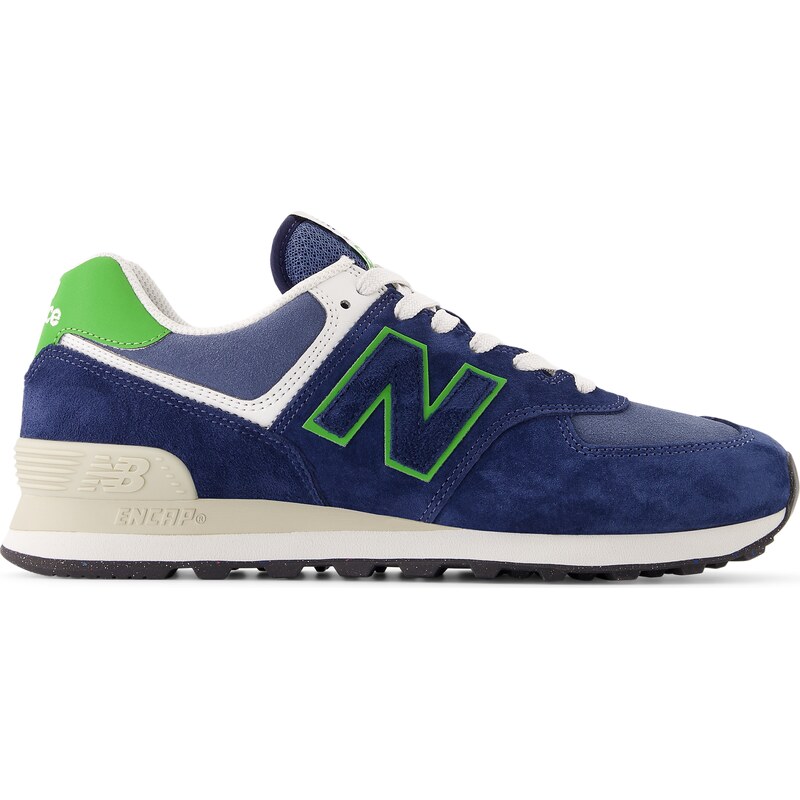 Unisex boty New Balance U574QBL – tmavomodrá