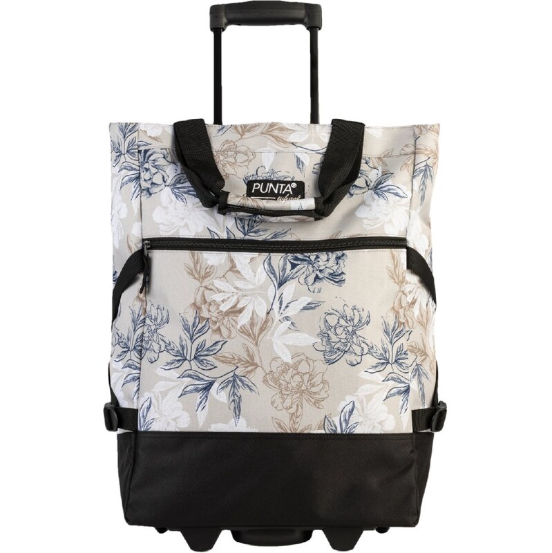 Punta Nákupní taška na kolečkách Print - sand/black 107256285
