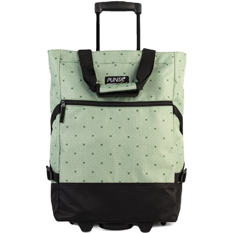 Punta Nákupní taška na kolečkách Print - khaki/reed 107256283