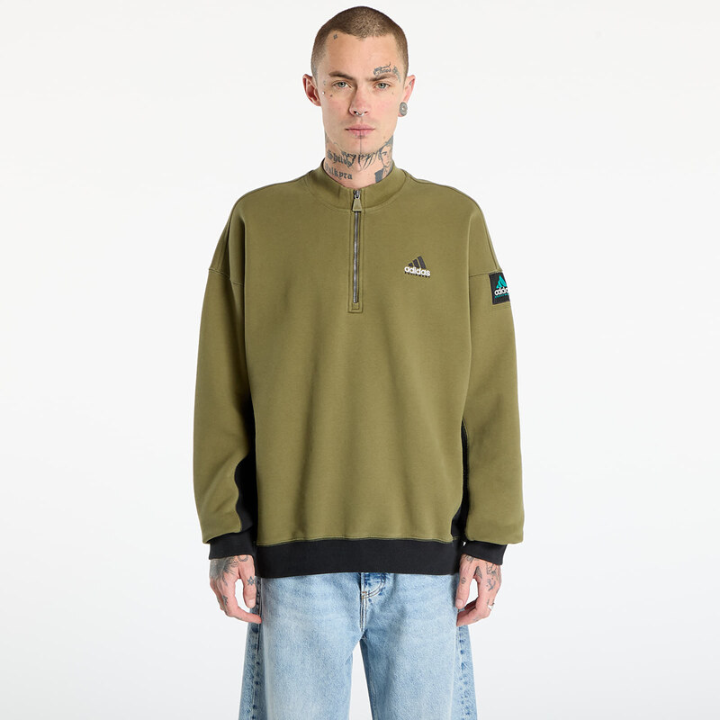adidas Originals Mikina adidas Equipment Blocked Half-Zip Focus